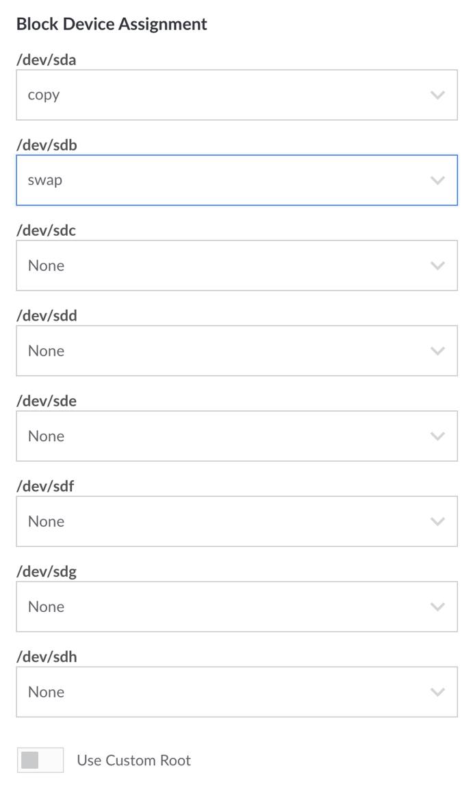 Assigning the Block Device Assigning the Block Device